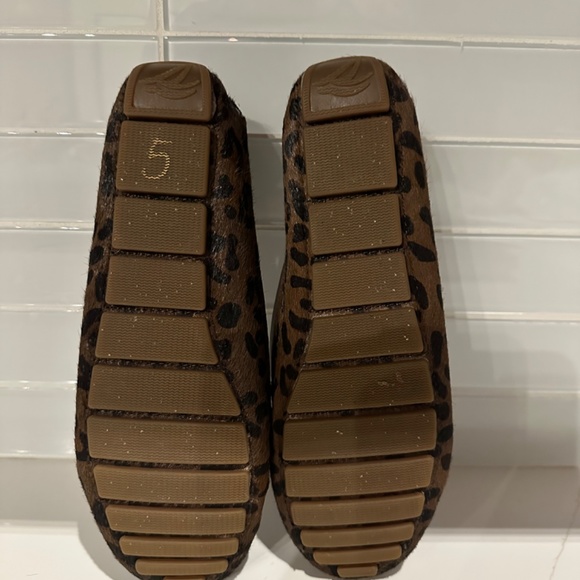 NWOT Sperry Top Sider Jenna Leopard Loafer Shoes Leather Size 7M - Picture 6 of 6